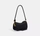 Coach Natural Grain Leather Waverly Bag - Black