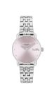 Coach Elliot Ladies. Stainless Steel Case & Bracelet. Pink Sunray Dial