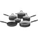 Cuisinart 11pc Advantage Nonstick Cookware Set - Black