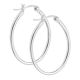 Sterling Silver 30mm Hoop Earrings