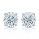Round Cut White Diamond Studs - 0.12 CT TW