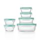 OXO Good Grips Smart Seal 12-Pc. Smart Seal 12 Piece Glass Container Set