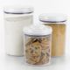 OXO Good Grips 3-Pc POP Round Canister Set - White