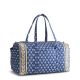 Vera Bradley Large Original Duffel - Maison Blue-Premium Cotton